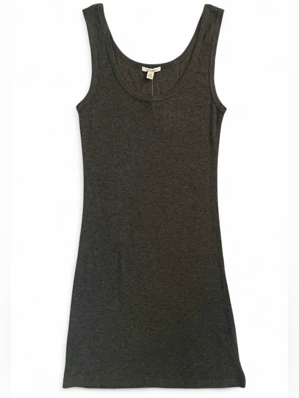 NWT Bordeaux from Anthropologie Charcoal Grey Tank Top Women’s Size Medium